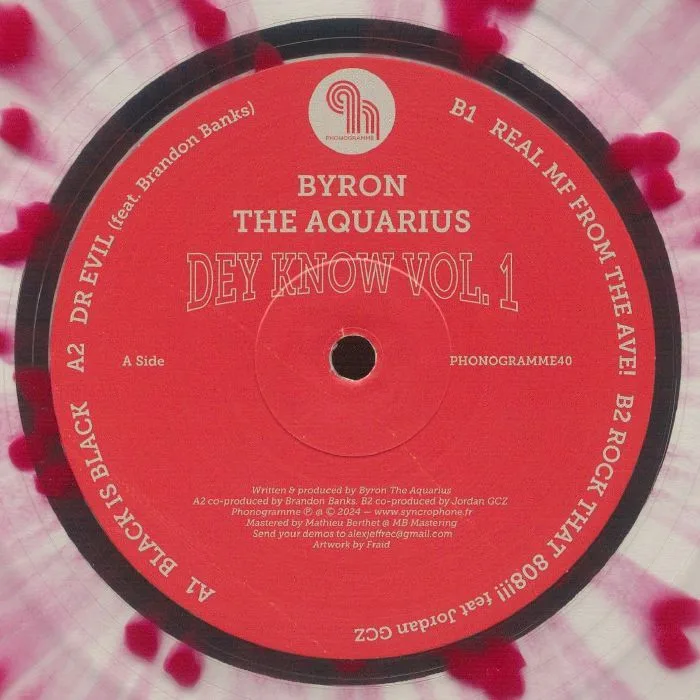 Front cover — BYRON THE AQUARIUS — Dey Know Vol 1