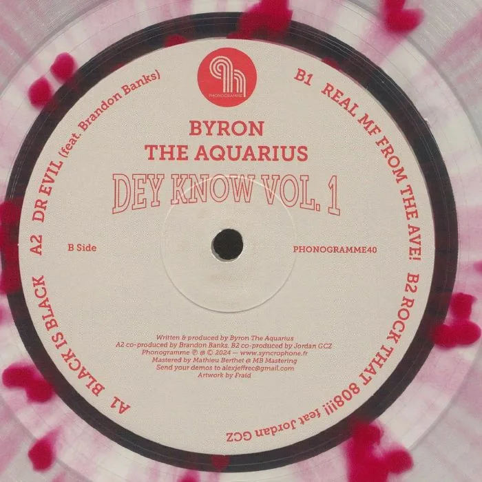 Back cover — BYRON THE AQUARIUS — Dey Know Vol 1