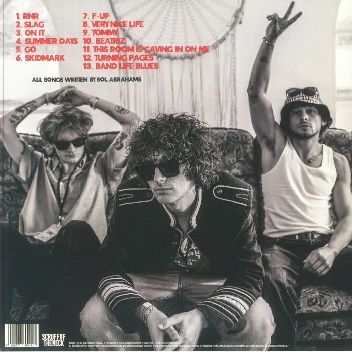 Back cover — BILK — Essex Drugs & Rock & Roll