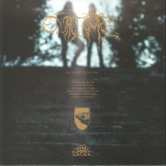 Обратная сторона обложки — EGREGORE — The Word Of His Law