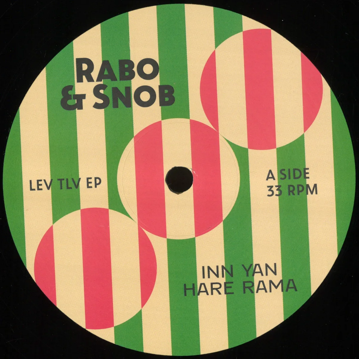 Front cover — Rabo&Snob — LEV TLV EP