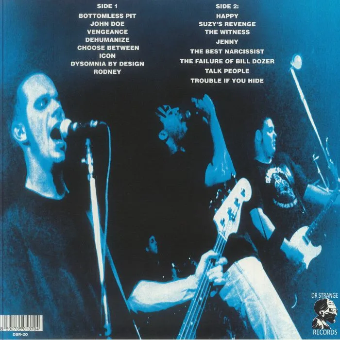 Обратная сторона обложки — The BOLLWEEVILS — Stick Your Neck Out (remastered)