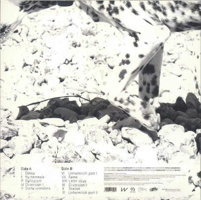 Обратная сторона обложки — CAMILLE ALBAN SPRENG'S ODIL / NINA KORTEKAAS — Unheimlich