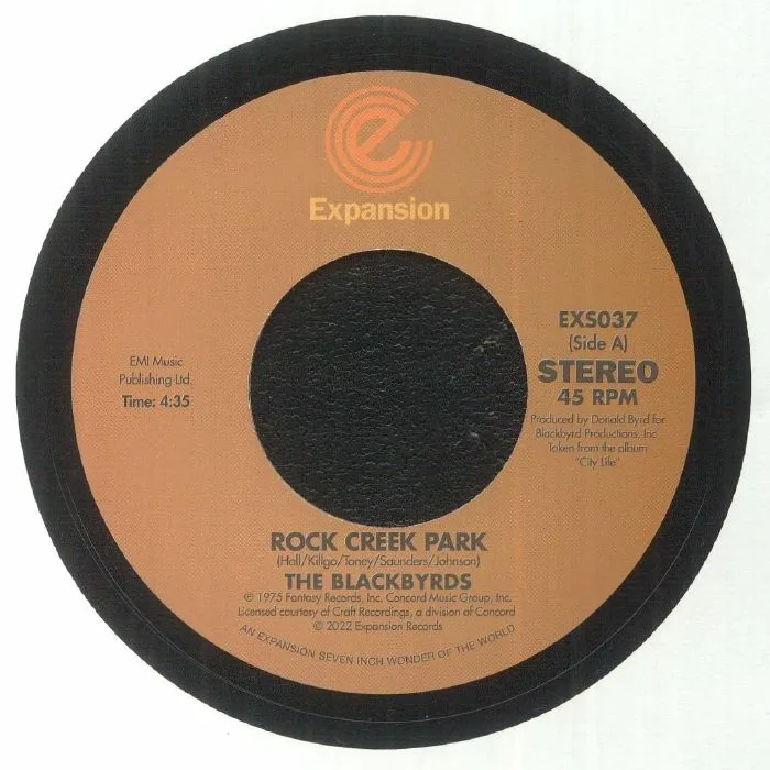 The BLACKBYRDS — Rock Creek Park