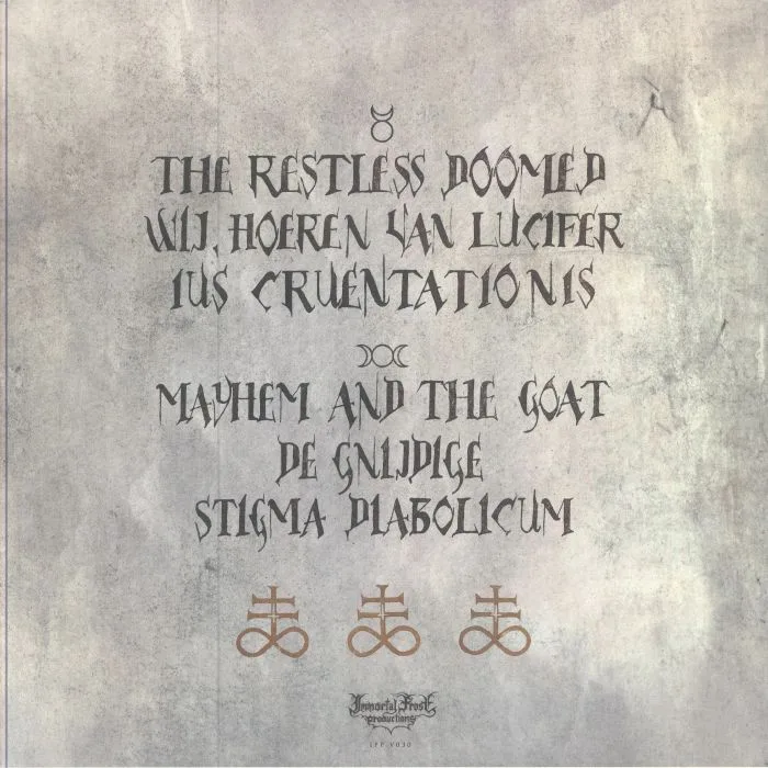 Back cover — RITUALS OF THE DEAD HAND — The Wretched & The Vile