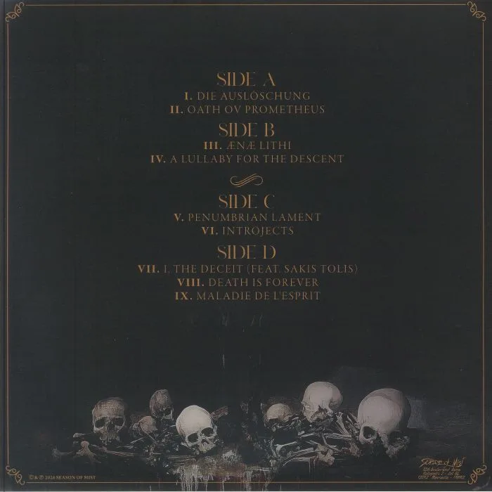 Back cover — UNVERKALT — Hereditaire