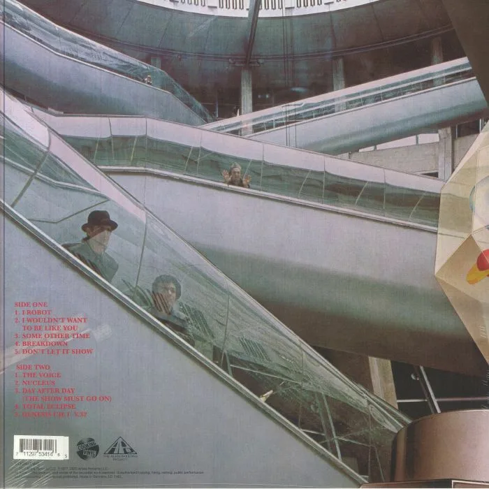 Back cover — The ALAN PARSONS PROJECT — I Robot (half-speed remastered)