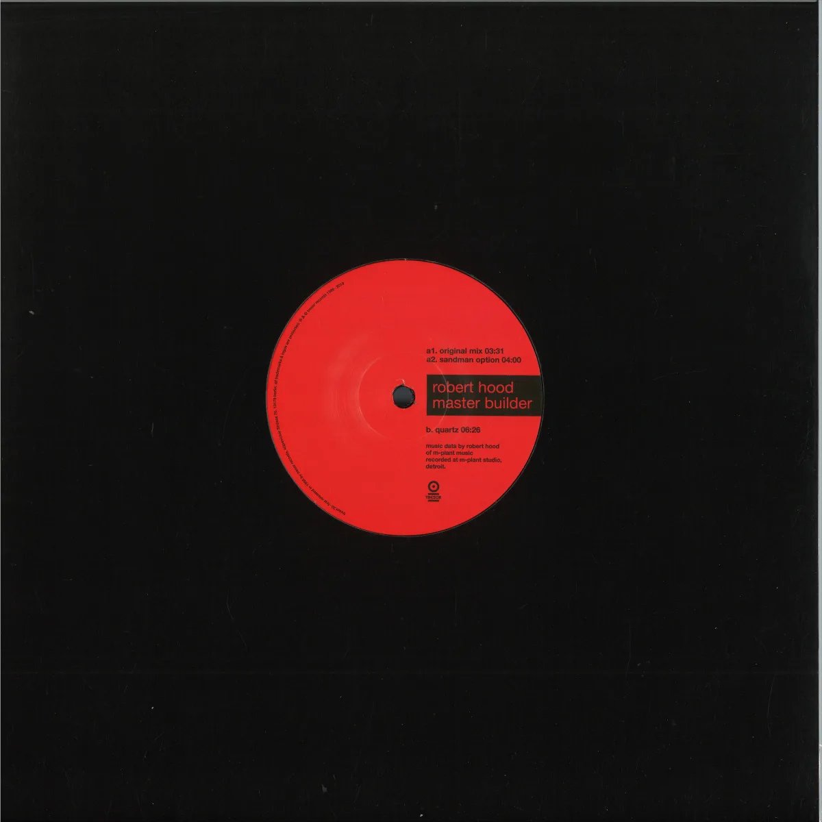 Back cover — Robert Hood — Master Builder