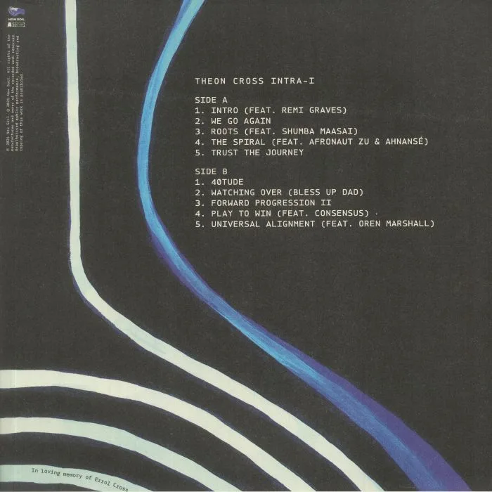 Back cover — Theon CROSS — Intra I