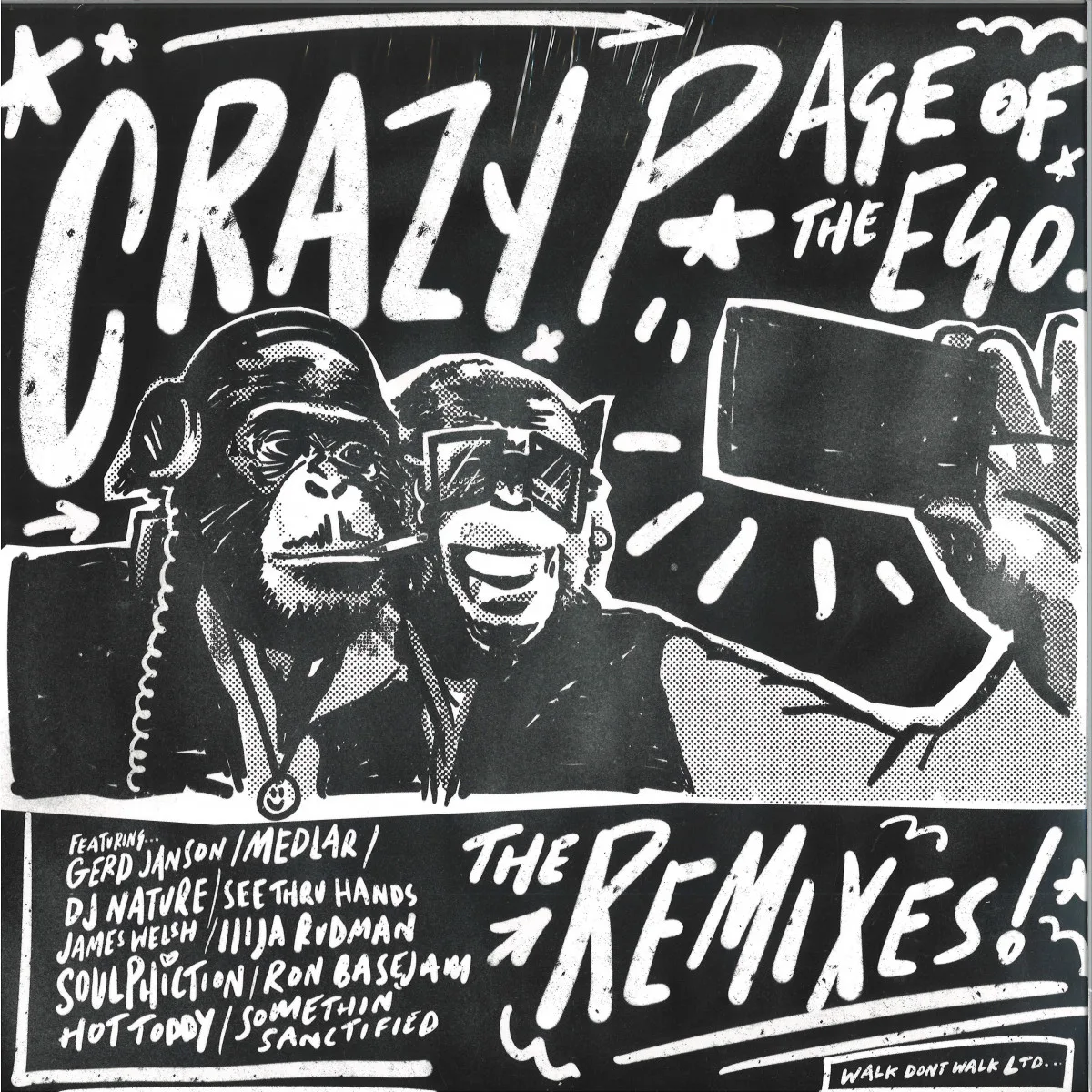 Crazy P — AGE OF THE EGO (Remixes) LP 3x12"