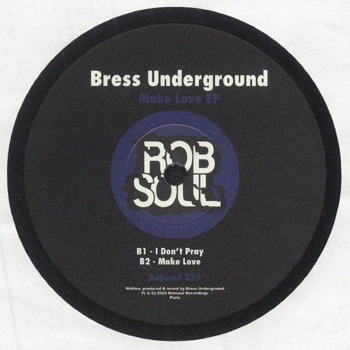 Back cover — BRESS UNDERGROUND — Make Love EP