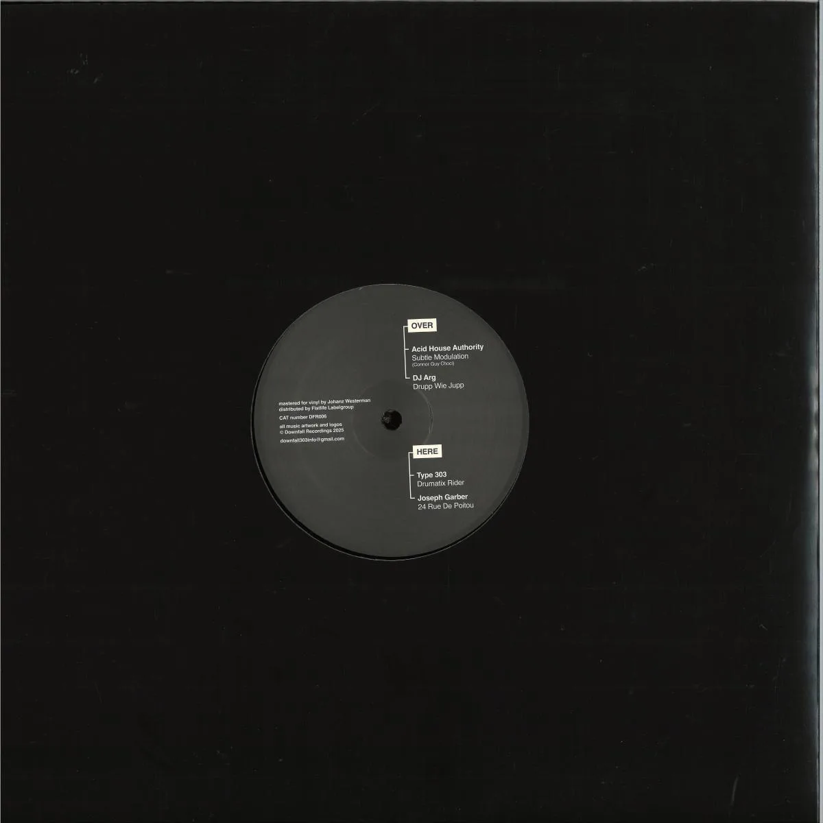 Back cover — Various — real mf's use 606's