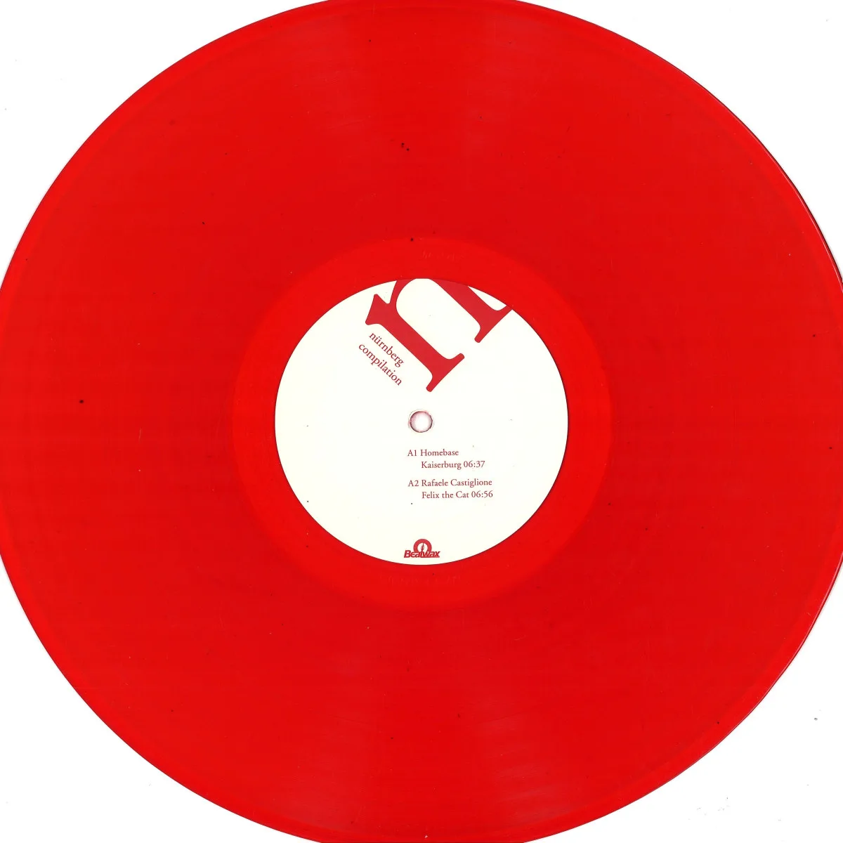 Front cover — Beatwax Records — Nürnberg Compilation EP