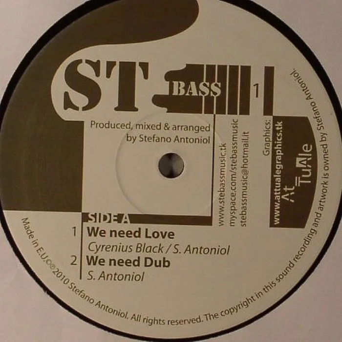 CYRENIUS BLACK / SREFANO ANTONIOL / ZILVY — We Need Love