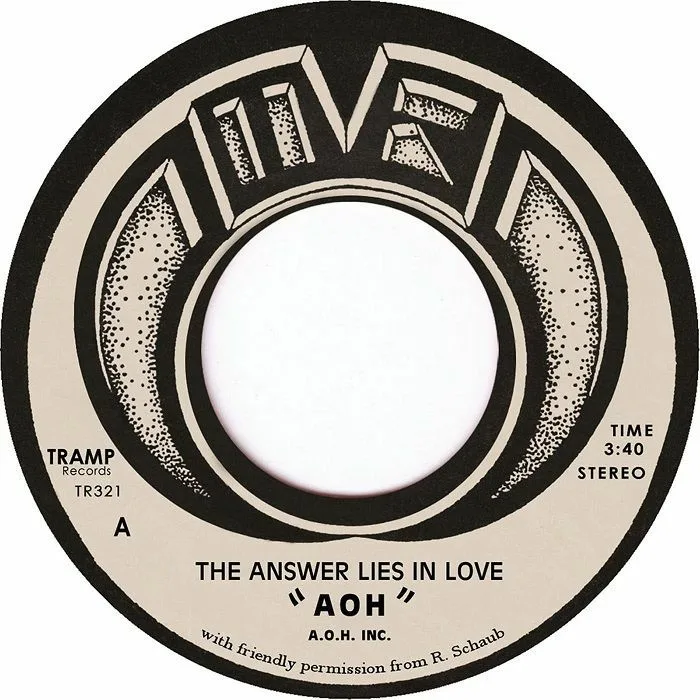 Лицевая сторона обложки — AOH — The Answer Lies In Love (reissue)