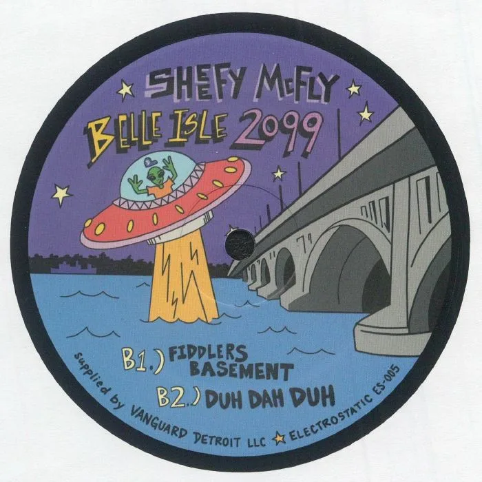 Обратная сторона обложки — SHEEFY McFLY — Belle Isle 2099