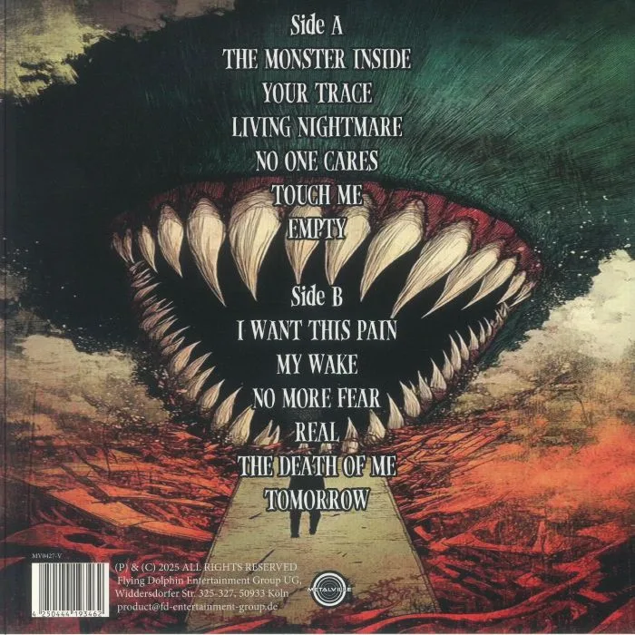 Back cover — VLAD IN TEARS — Hide Inside