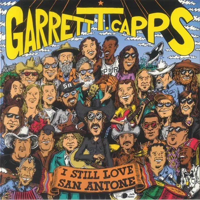 Back cover — Garrett T CAPPS — I Still Love San Antone