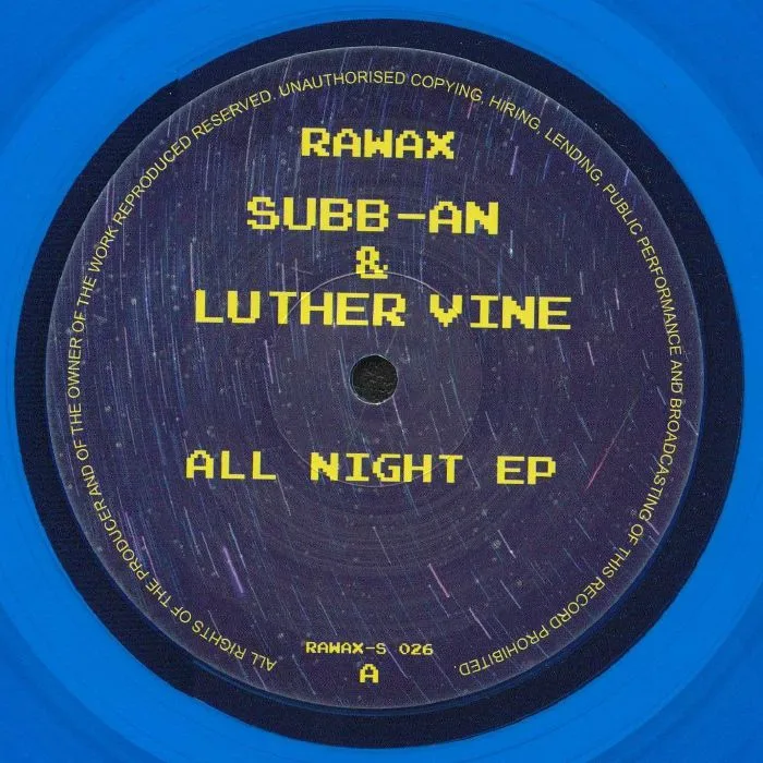 SUBB AN & LUTHER VINE — ALL NIGHT LONG EP