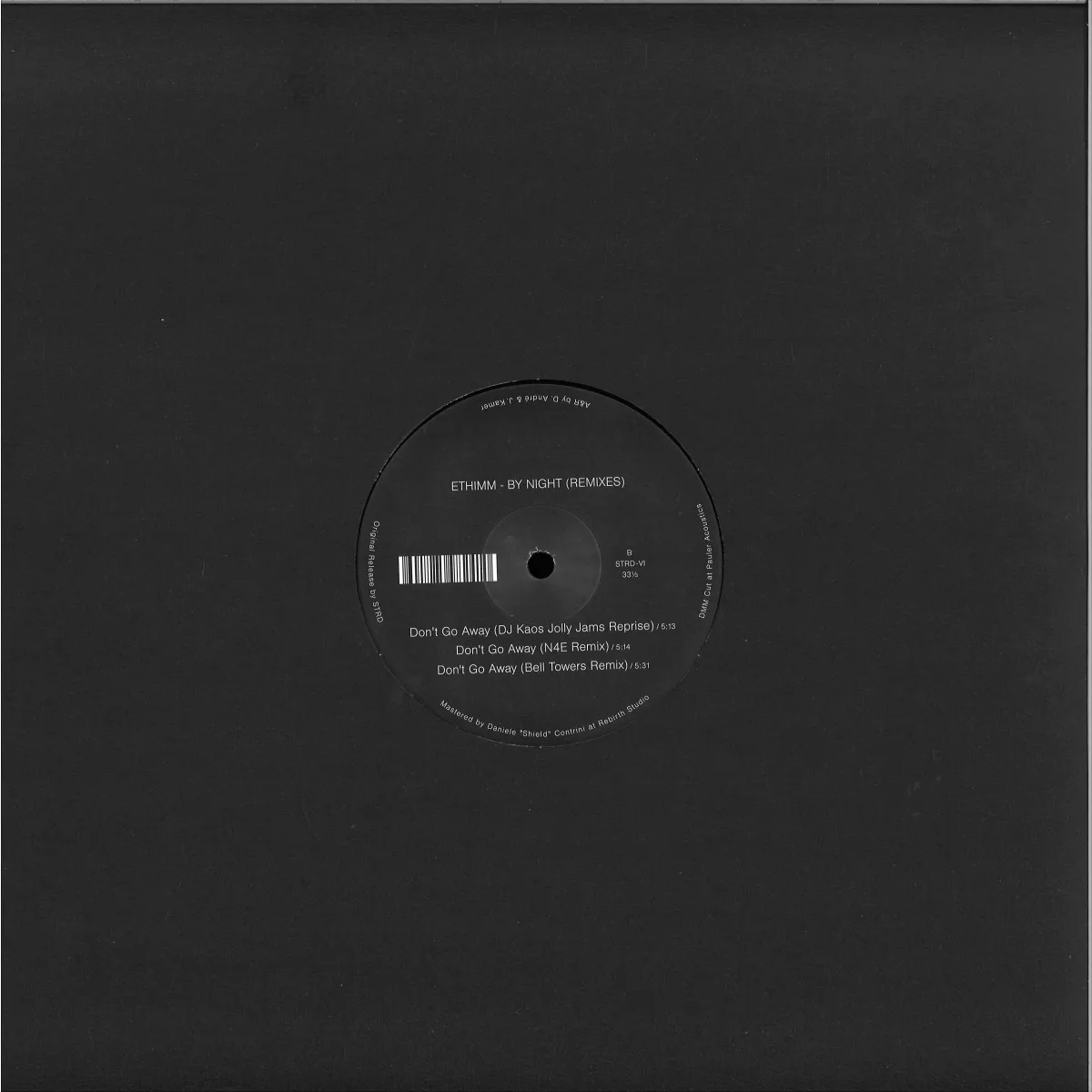 Back cover — Ethimm — BY NIGHT (REMIXES)