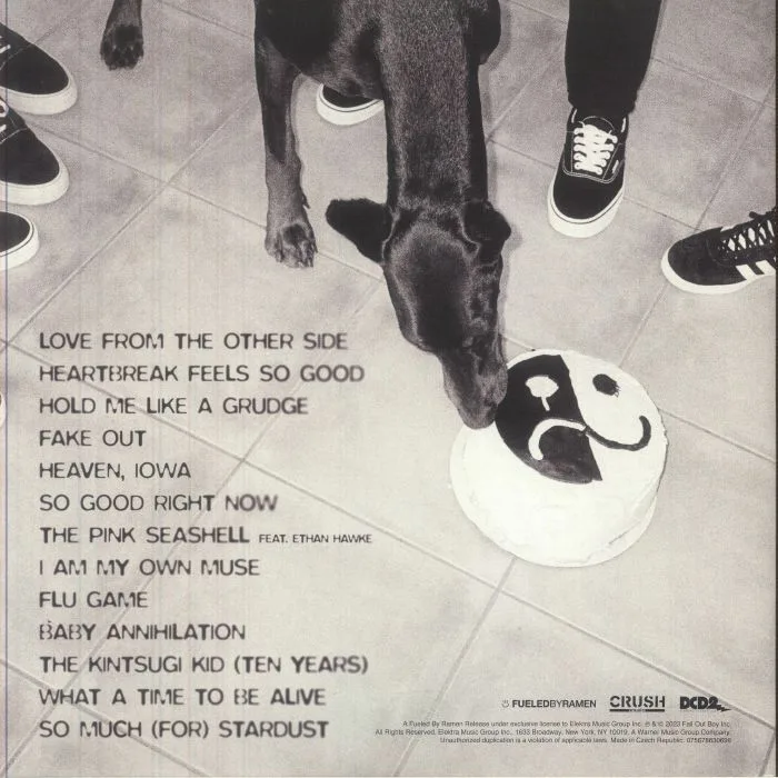 Back cover — FALL OUT BOY — So Much (For) Stardust
