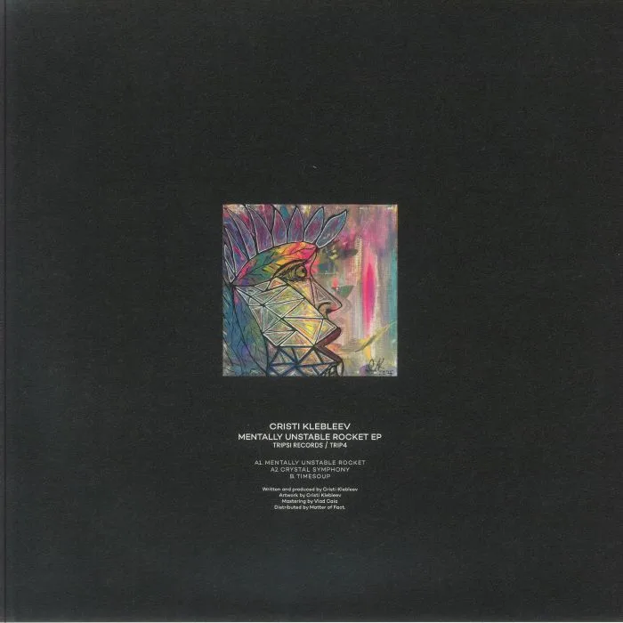 Back cover — Cristi KLEBLEEV — Mentally Unstable Rocket EP