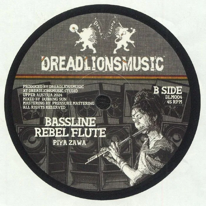 Back cover — REBEL ELEMENTZ / PIYA ZAWA — Bassline Rebel