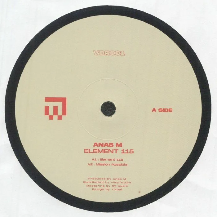 Front cover — ANAS M — Element 115
