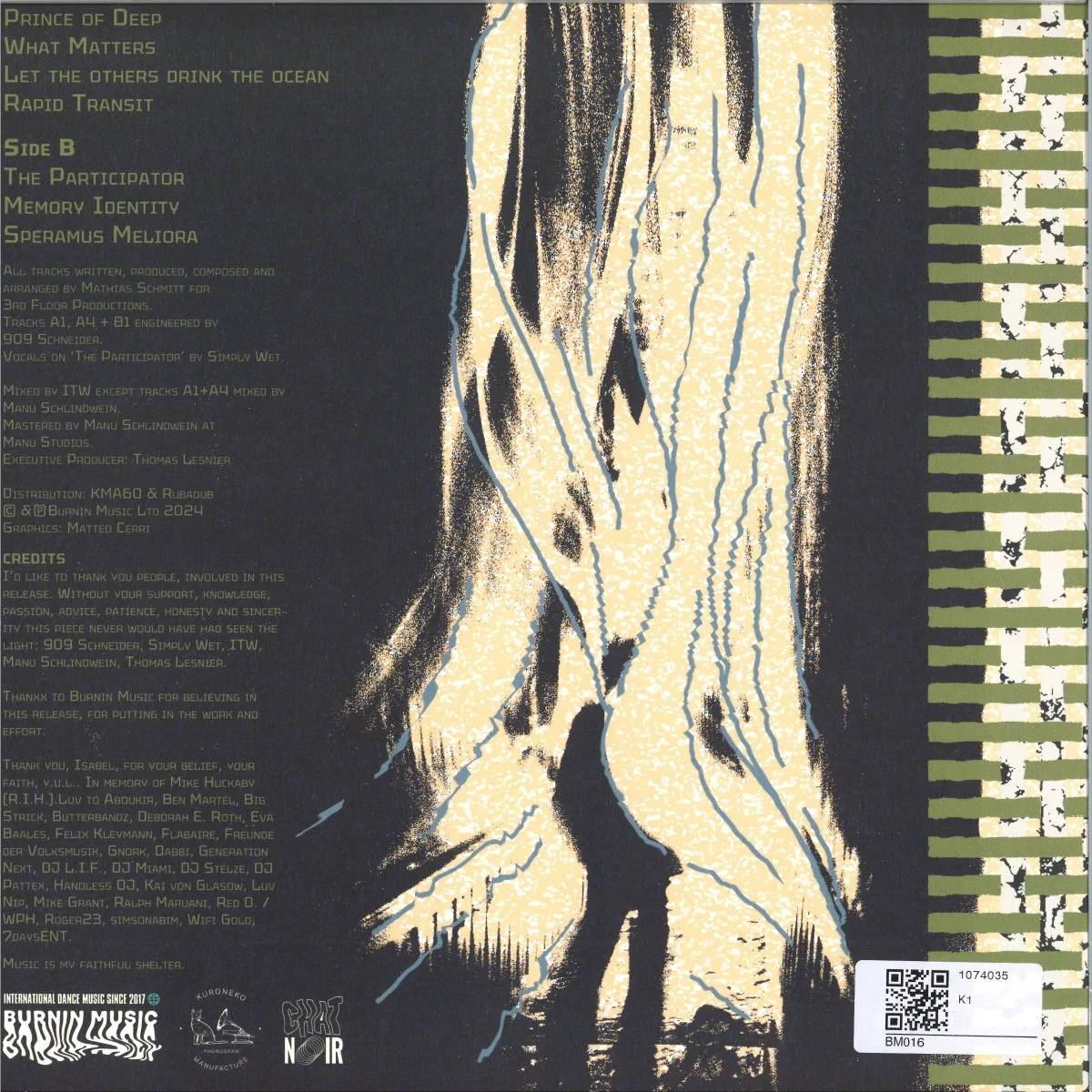 Back cover — Good Call — Silent Thoughts LP