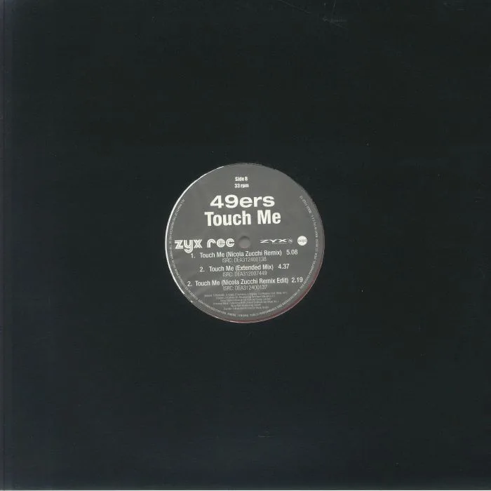 Обратная сторона обложки — 49ERS — Touch Me (reissue)