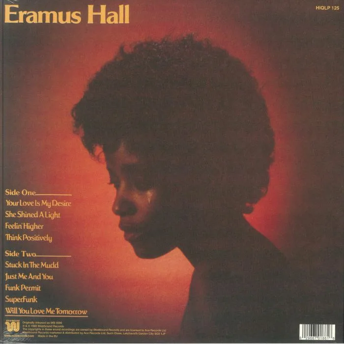 Обратная сторона обложки — ERAMUS HALL — Your Love Is My Desire