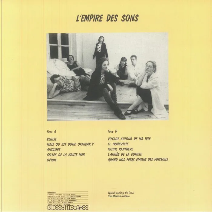 Back cover — L'EMPIRE DES SONS — L'Empire Des Sons (reissue)