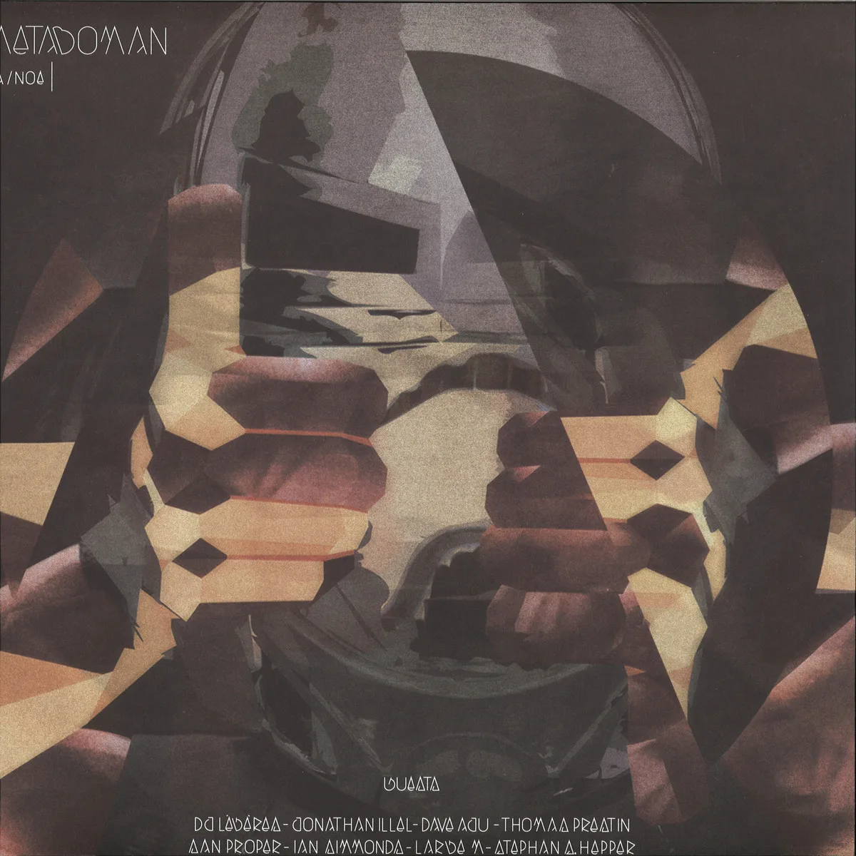 Лицевая сторона обложки — Metaboman — Ja / Noe LP 3x12"