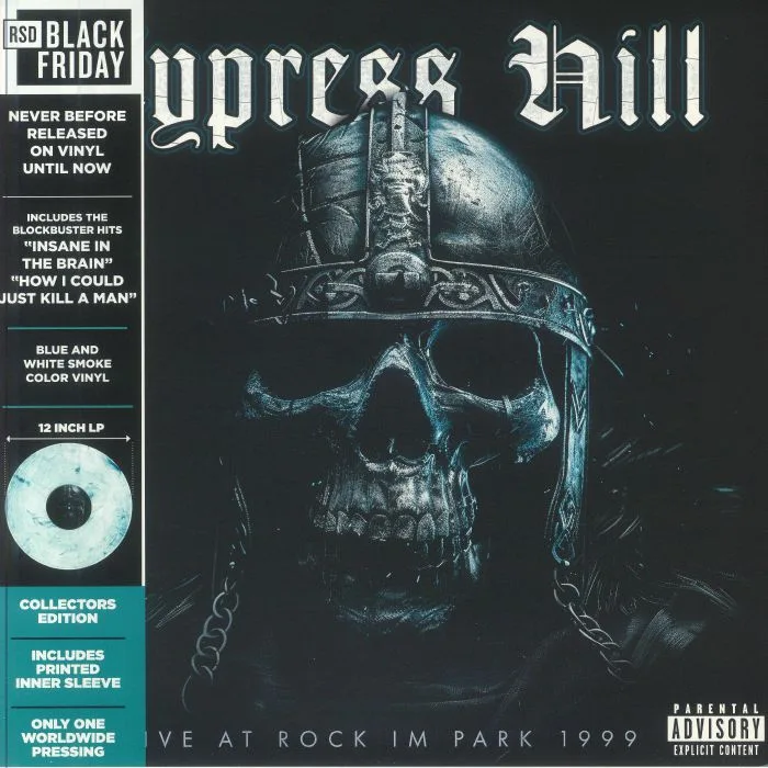 CYPRESS HILL — Live At Rock Im Park 1999 (Record Store Day Black Friday RSD 2024)
