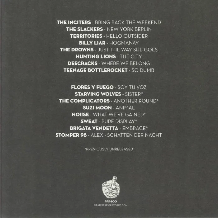 Back cover — VARIOUS — For Family & Flag Volume 2