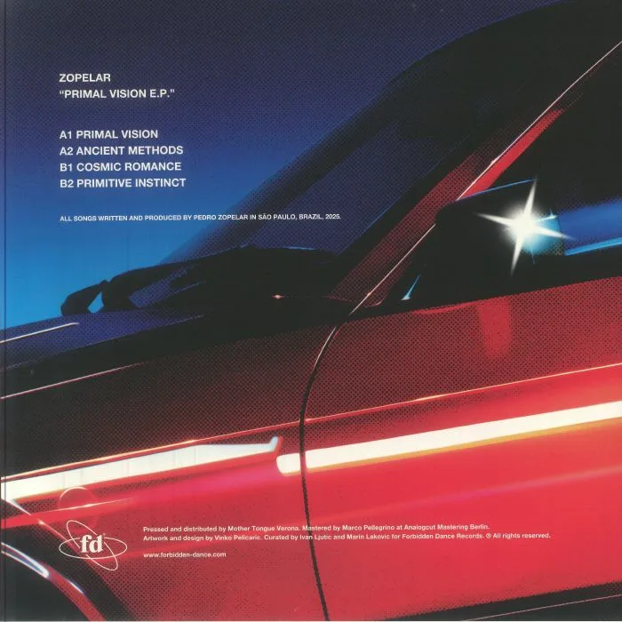 Back cover — ZOPELAR — Primal Vision