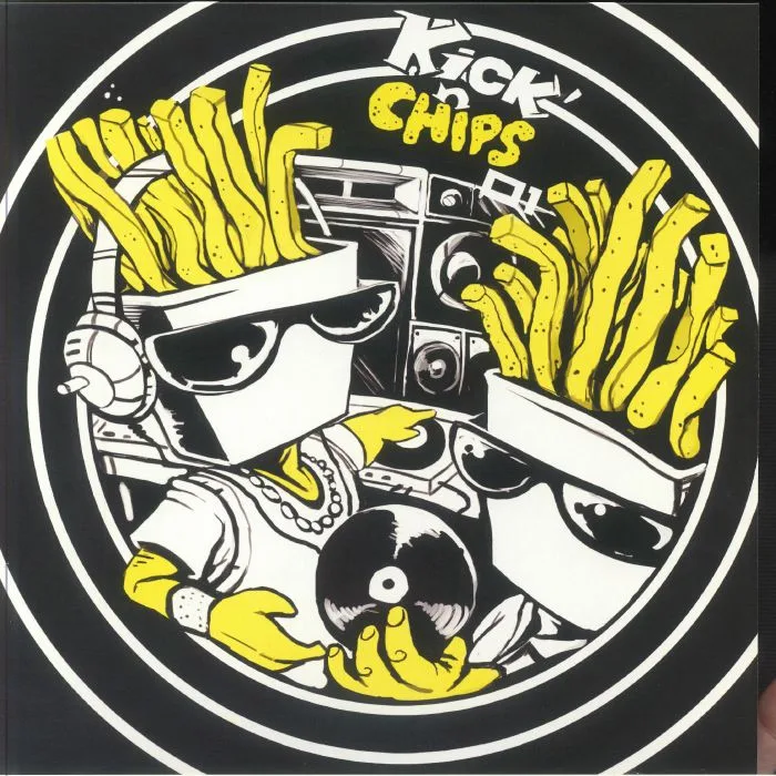 Лицевая сторона обложки — INSANE TEKNOLOGY / PROTOKICK — Kick N Chips 01