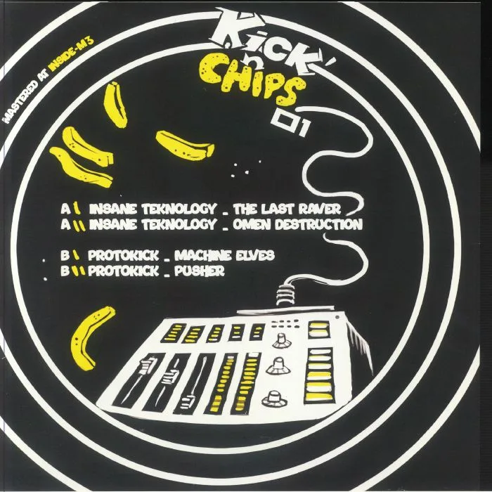 Обратная сторона обложки — INSANE TEKNOLOGY / PROTOKICK — Kick N Chips 01