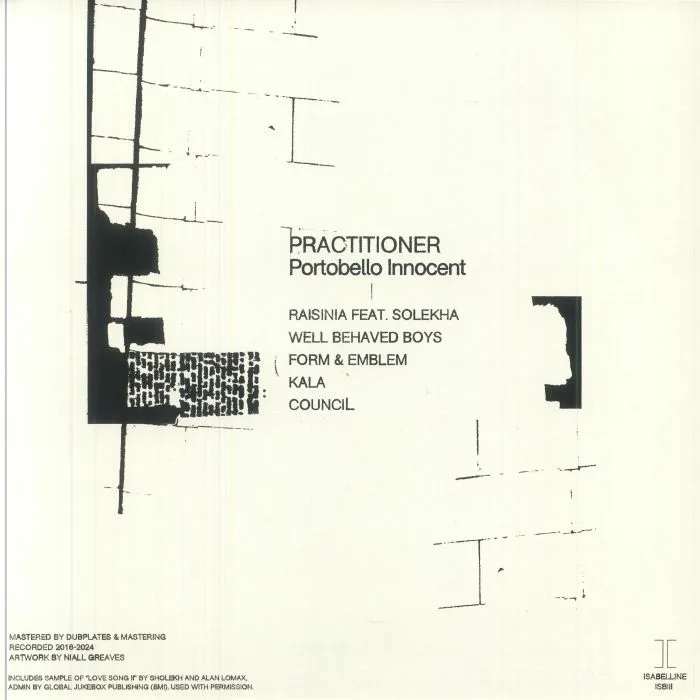 Обратная сторона обложки — PRACTITIONER — Portobello Innocent