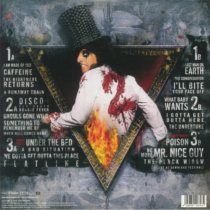 Обратная сторона обложки — Alice COOPER — Welcome 2 My Nightmare