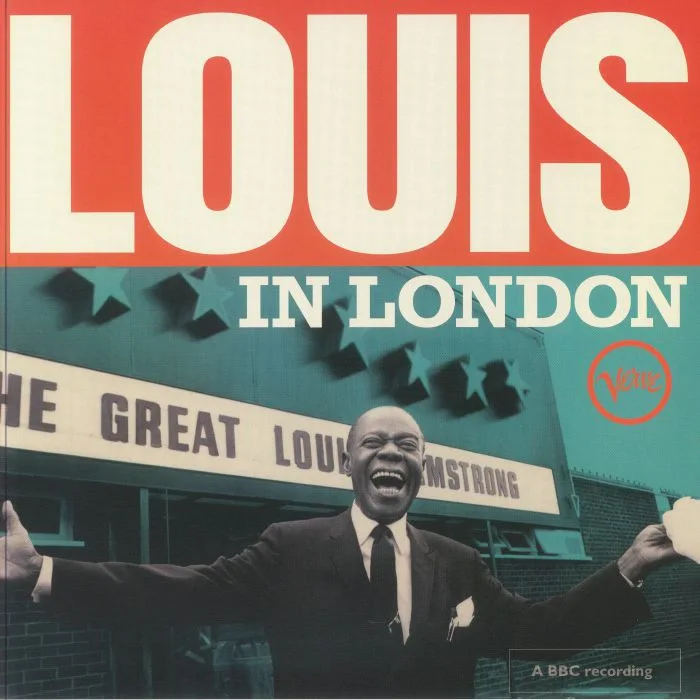 Лицевая сторона обложки — Louis ARMSTRONG — Louis In London