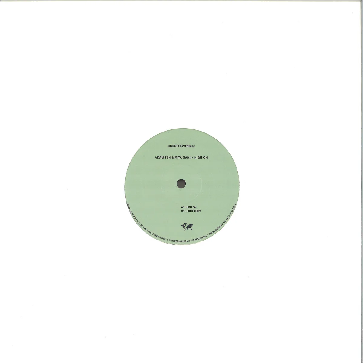 Back cover — Adam Ten&Mita Gami — High On