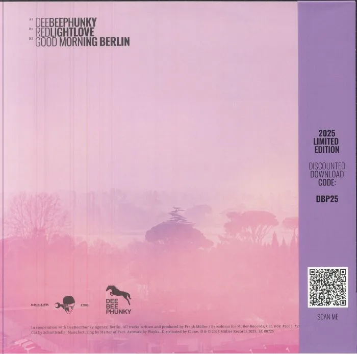 Back cover — BEROSHIMA — Deebeephunky