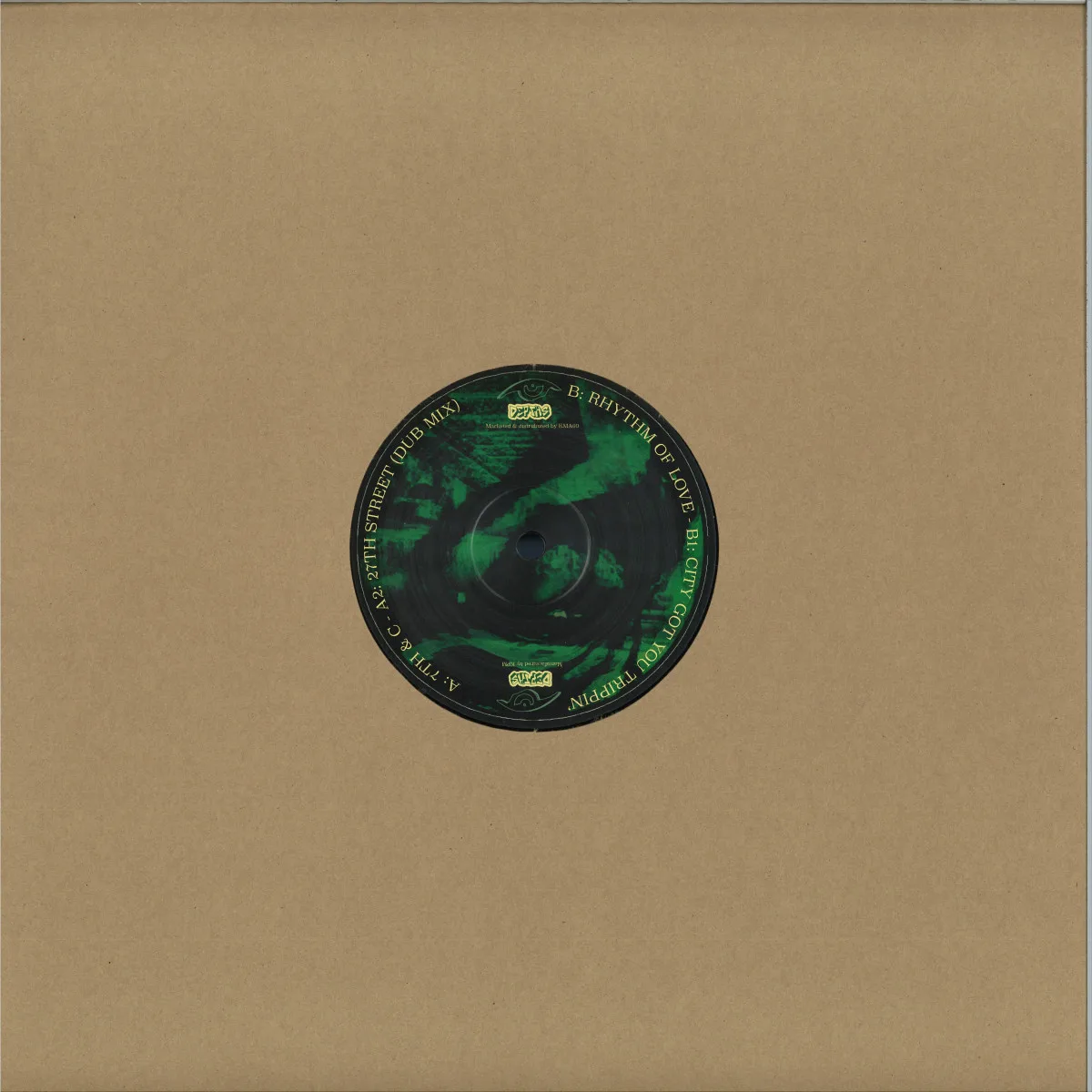 Back cover — Mike Terra — Rhythm Of Love EP