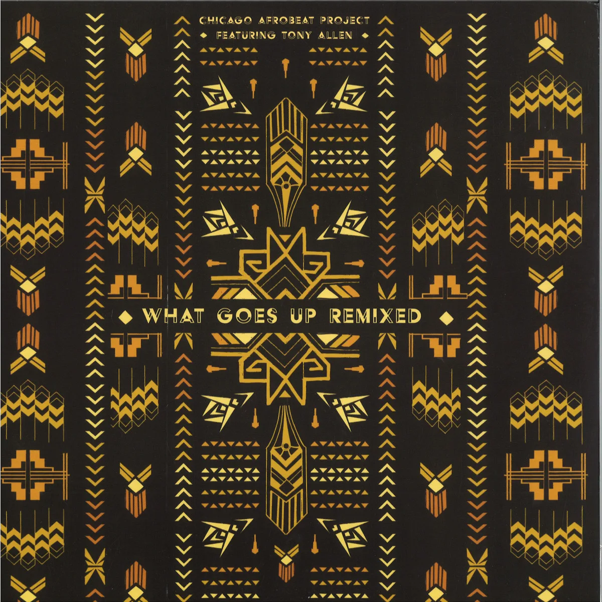 Back cover — Chicago Afrobeat Projectfeat.Tony Allen — What Goes Up Remixed LP