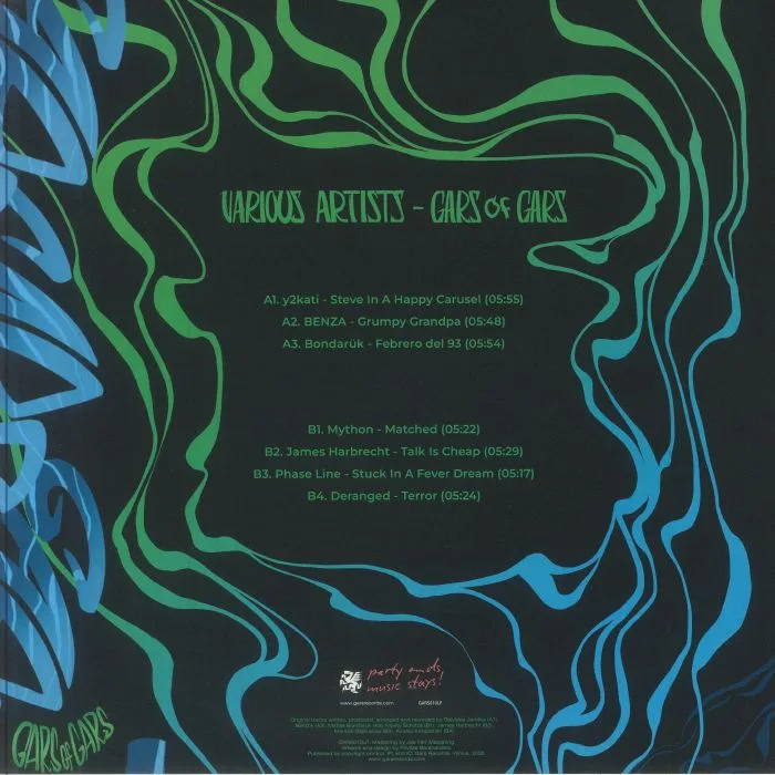 Обратная сторона обложки — VARIOUS — Gars Of Gars