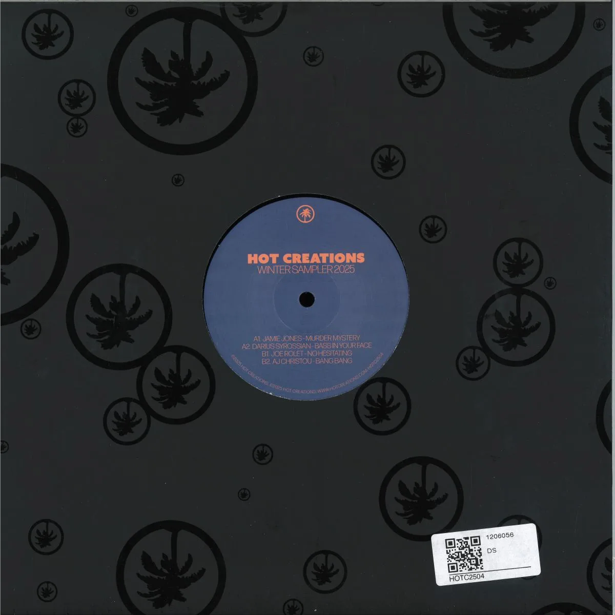 Обратная сторона обложки — Various — Hot Creations Winter Sampler 2025