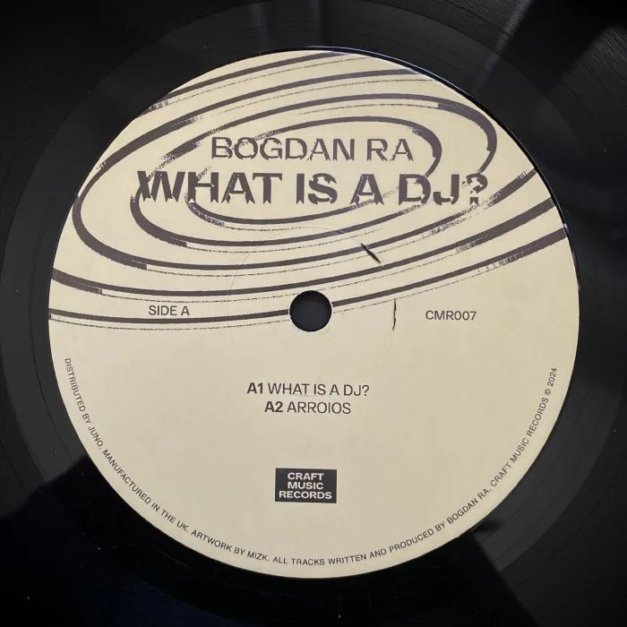 Лицевая сторона обложки — BOGDAN RA — What Is A DJ?