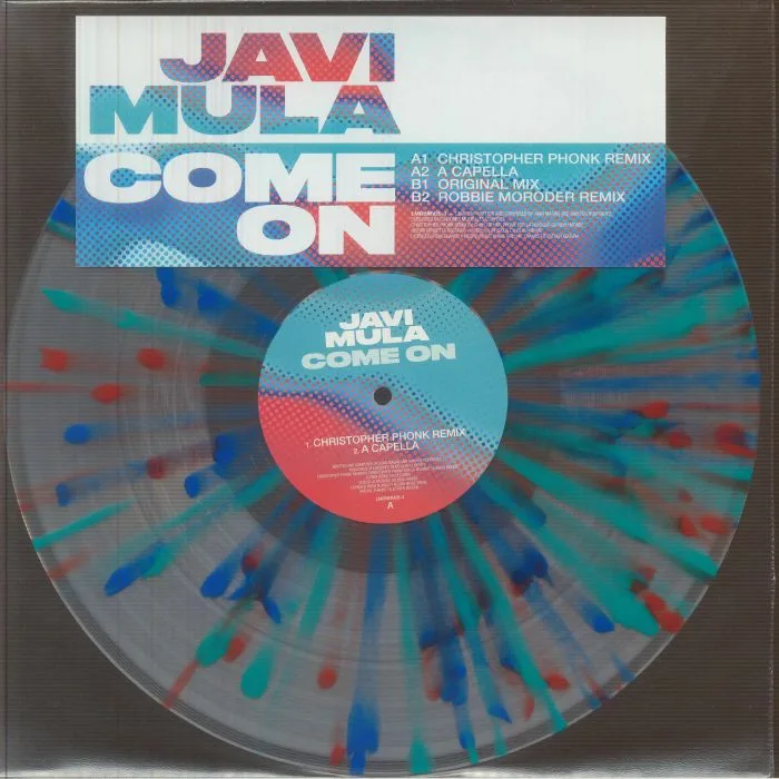Front cover — Javi MULA — Come On (remastered)