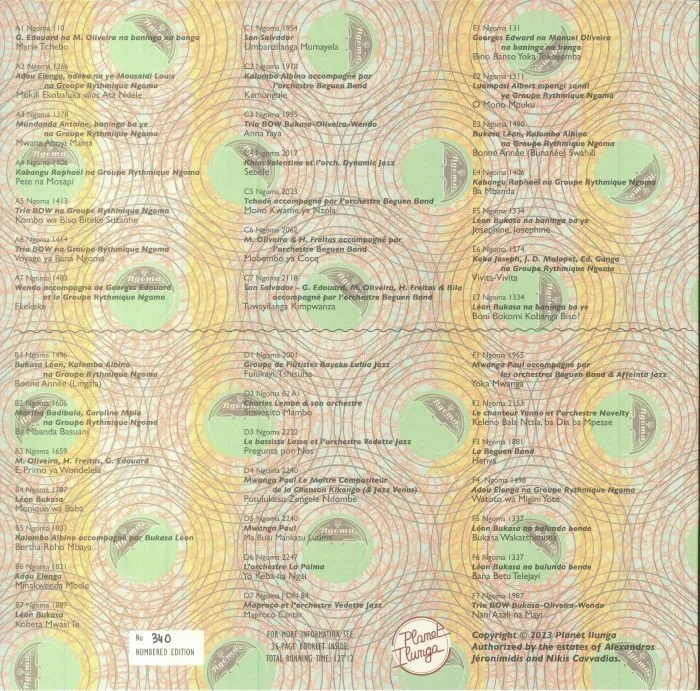 Обратная сторона обложки — VARIOUS — The Soul Of Congo: Treasures Of The Ngoma Label (B-STOCK)